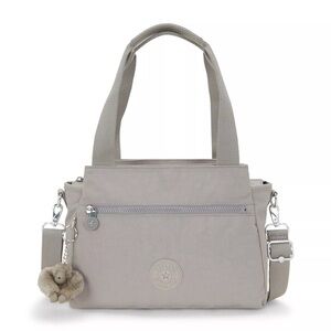 NWOT - Kipling Elysia Shoulder Bag in Grey Gris